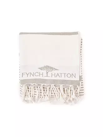 FYNCH-HATTON | Serviette de plage 100x200cm KITAMBAA Black | hellgrün